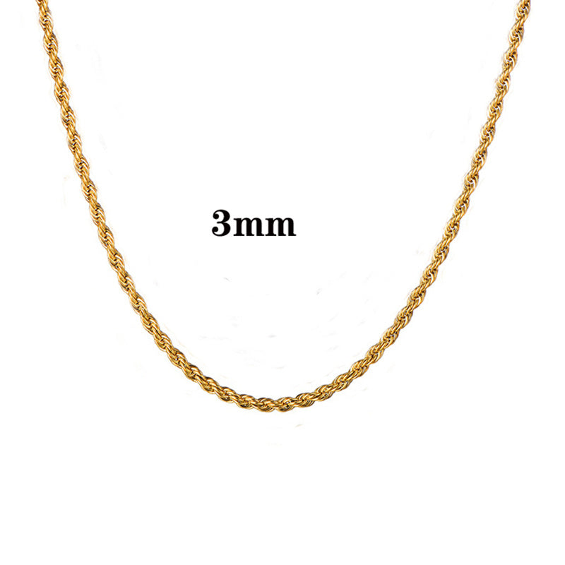 18k gold-plated chain