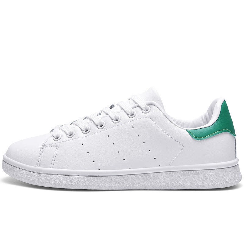 Lace-Up White Shoes Sneakers For Men And Women Couples