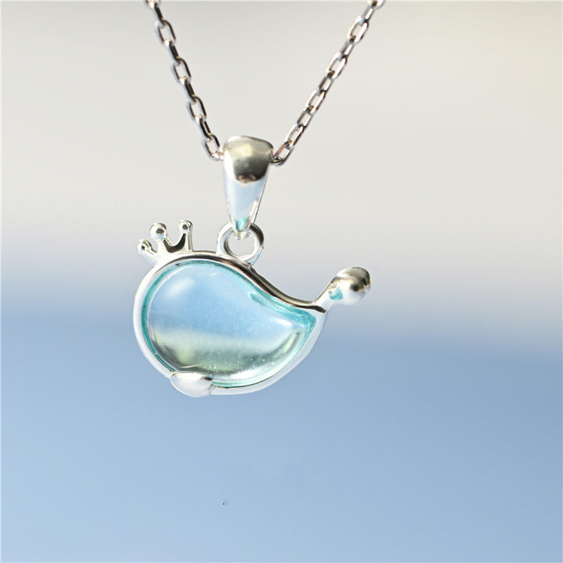 Your sea whale Prince Necklace