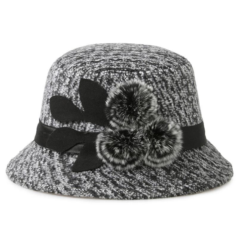 Hat new woolen hat women hat basin hat