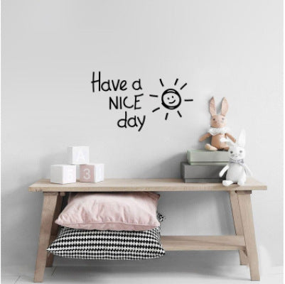 Have a nice day living room wall sticker Vinyl Wall Decal Sticker