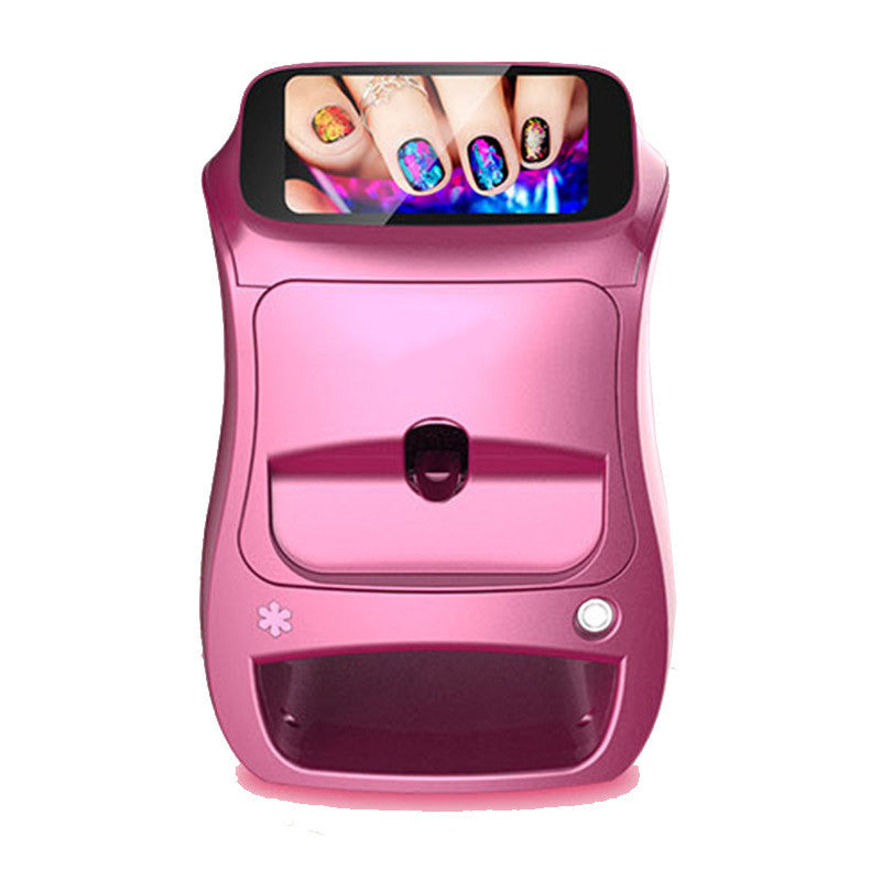 Fully Automatic Intelligent 3D Nail Printer For Painting