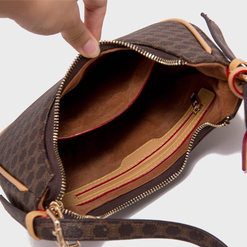 Shoulder Bag Pu Leather Designer Ladies Small Baguette Tote Handbag