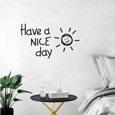 Have a nice day living room wall sticker Vinyl Wall Decal Sticker