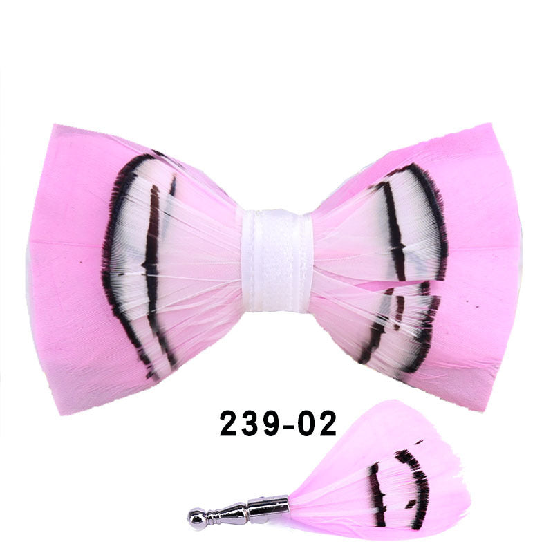 Men's Bow Tie Pink Bow Tie