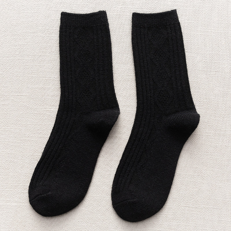 Thickened Cashmere Long Socks For Women Warm Pile