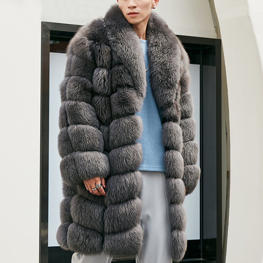 Fashionable And Personalized Fur Coat For Men