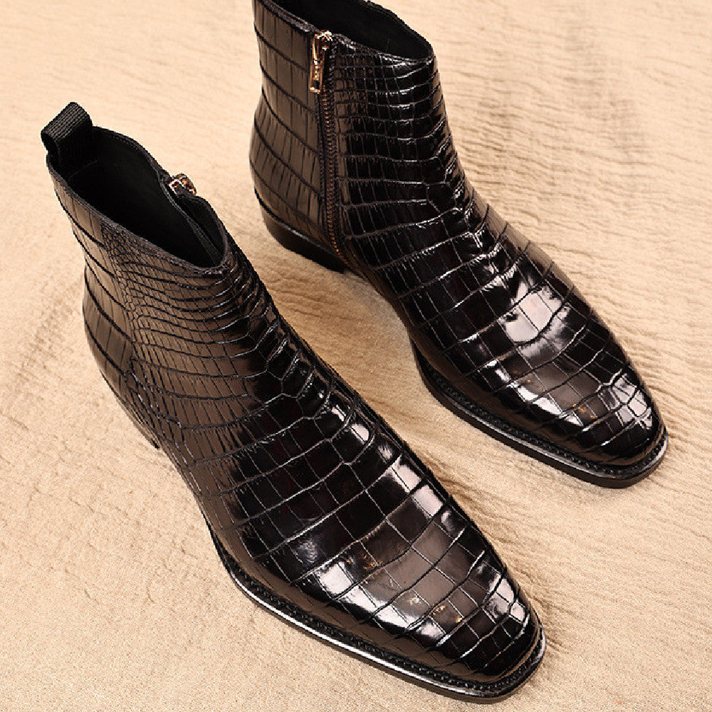Fashion Men's Genuine Leather Dress Shoes