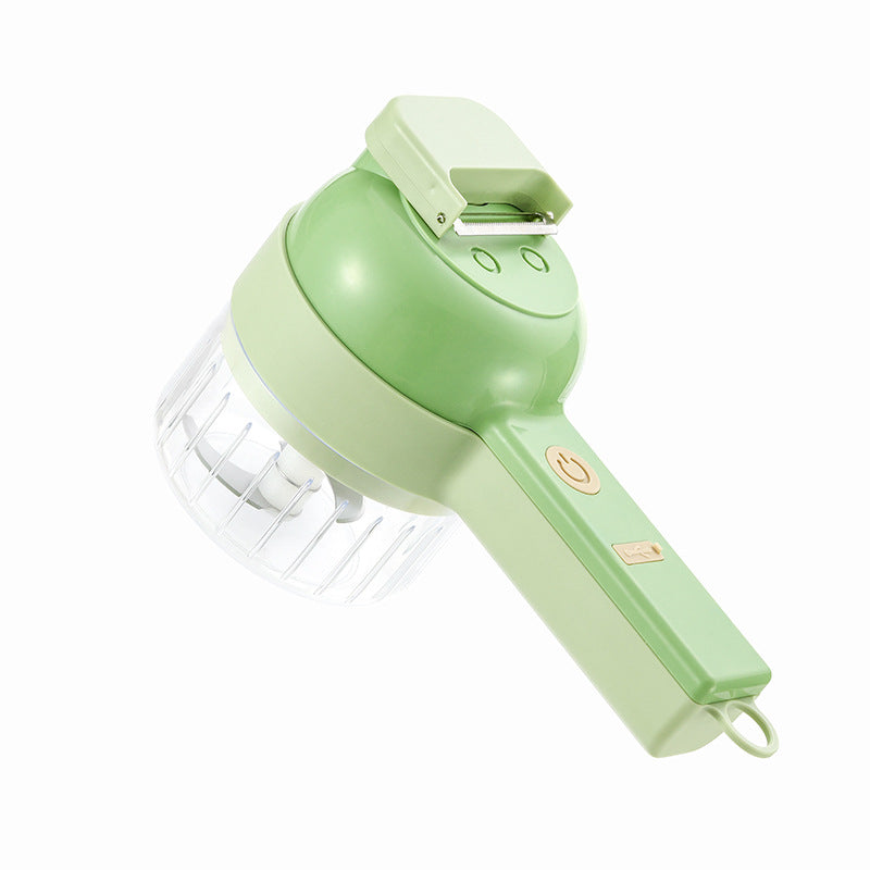 Multifunctional Electric Salad Fruit Vegetable Slicer Kitchen Cutter Carrot Potato Chopper Cutting Machine Stainless Steel Blade