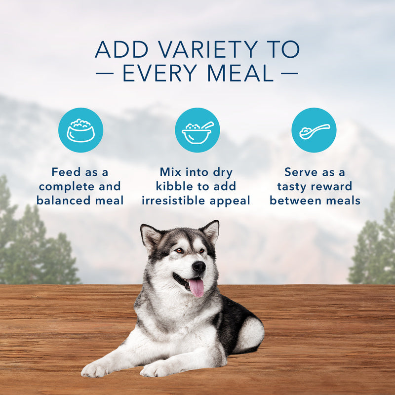 Blue Buffalo Wilderness High-Protein Grain-Free Chicken & Salmon Grill Adult Canned Dog Food