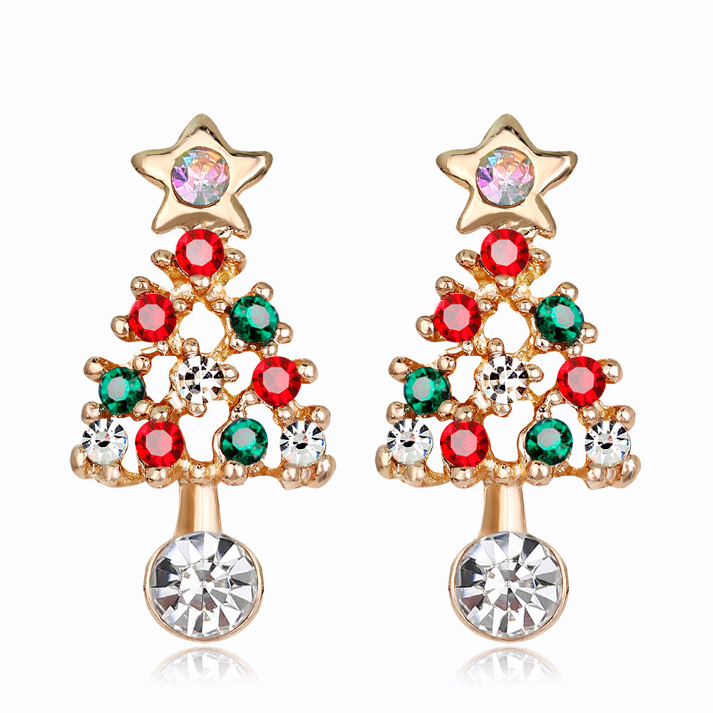 Christmas earrings jewelry