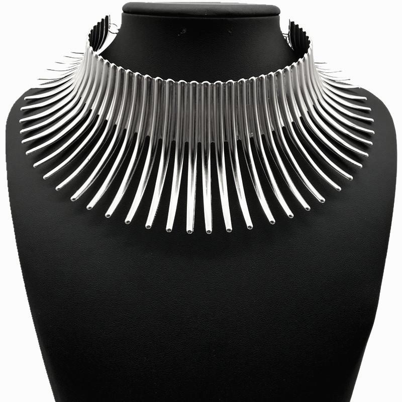 Large Thorn Collar Choker Necklace