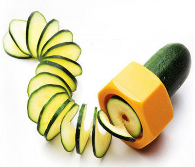 Kitchen Gadgets Spiral Knife Vegetable Cutter Kitchen Fixture Cucumber Slicer