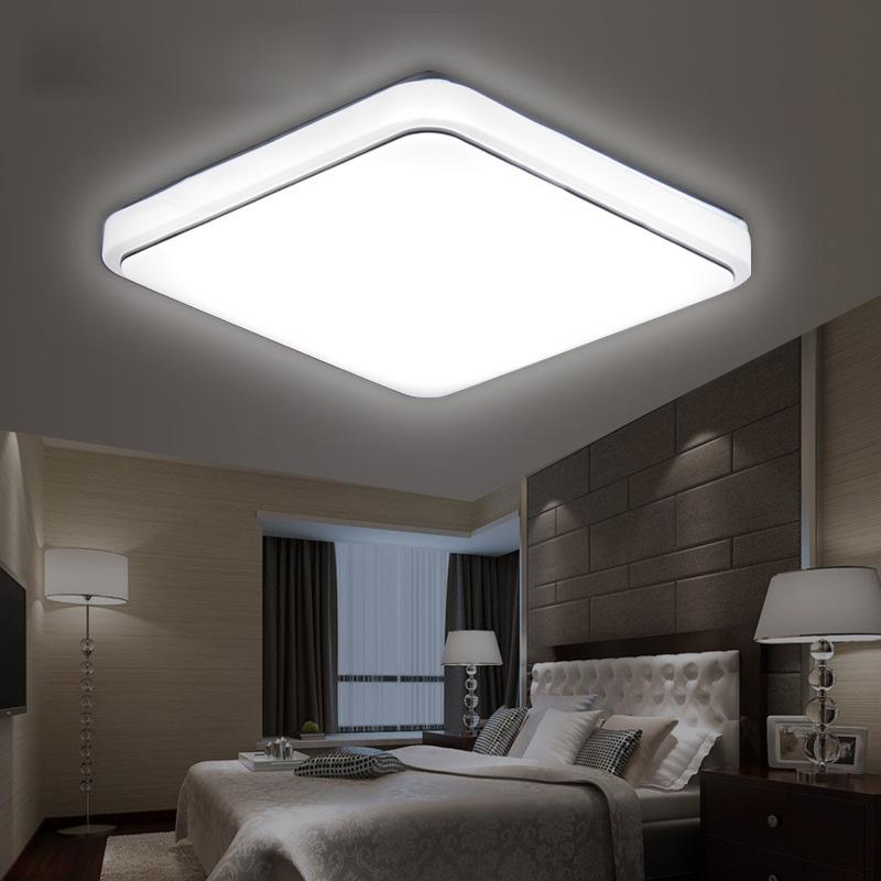 Simple Square Lighting Ceiling Lamp, Living Room Bedroom Lighting Ceiling Lamp