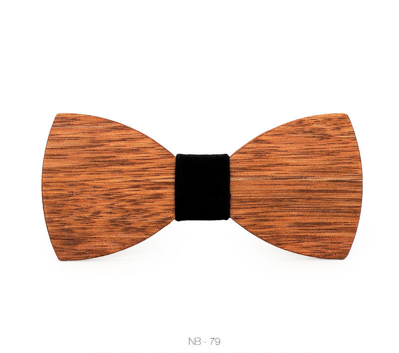 Bow Tie Wood Bow Tie Men's Wood Bow Tie
