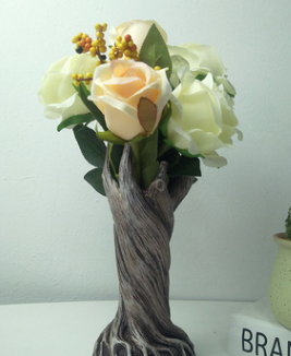 Dryad Vase Decoration Creative Tree Trunk Decoration Home Living Room Resin Craft Flower Decoration