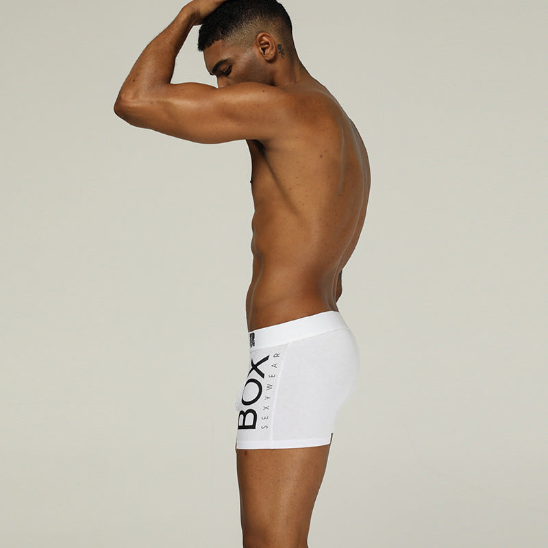 Men's Sexy Cotton Underwear Underpants Homme Comfortable Boxer Shorts Brief 212