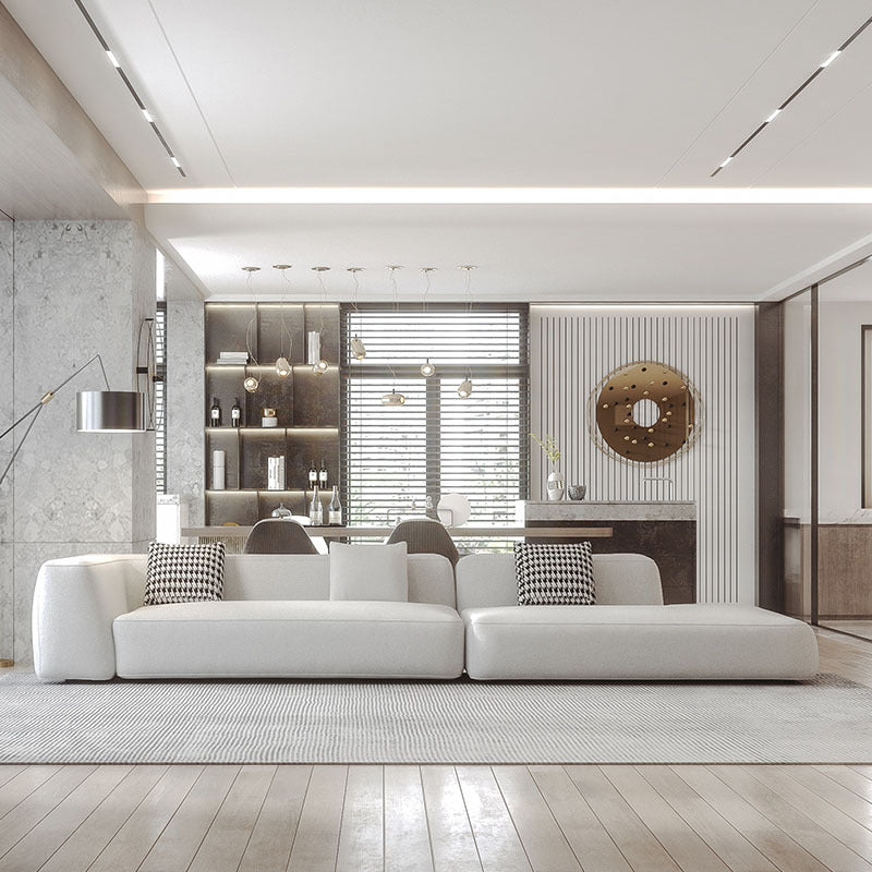 Italian Minimalist Living Room Modular Sofa Nordic