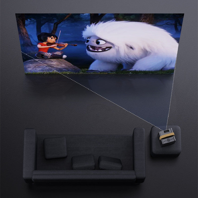 Portable Handheld Projector Multimedia Digital Gaming Projector Smart Movie Beame