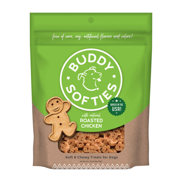 Buddy Biscuits Softies Soft and Chewy Roasted Chicken Dog Treats