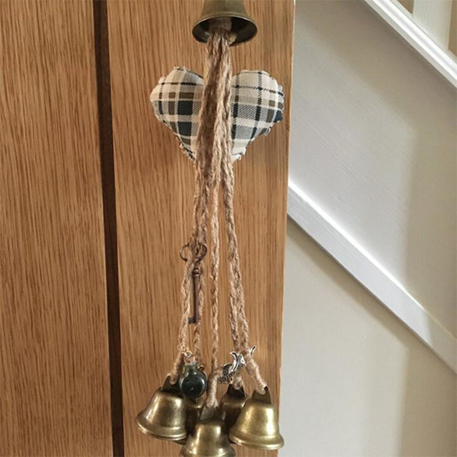 Wall-mounted Wind Chimes Praying For Blessings, Bells, Doors