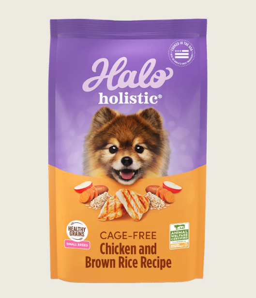 Halo Holistic Cage-Free Chicken & Brown Rice Small Breed Dog Food