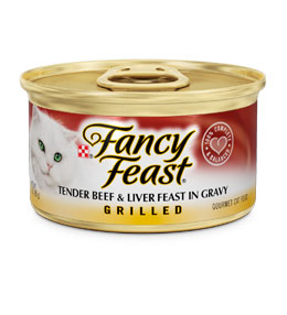 Fancy Feast Grilled Beef and Liver Canned Cat Food