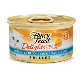 Fancy Feast Delights Whitefish and Cheddar Cheese Canned Cat Food