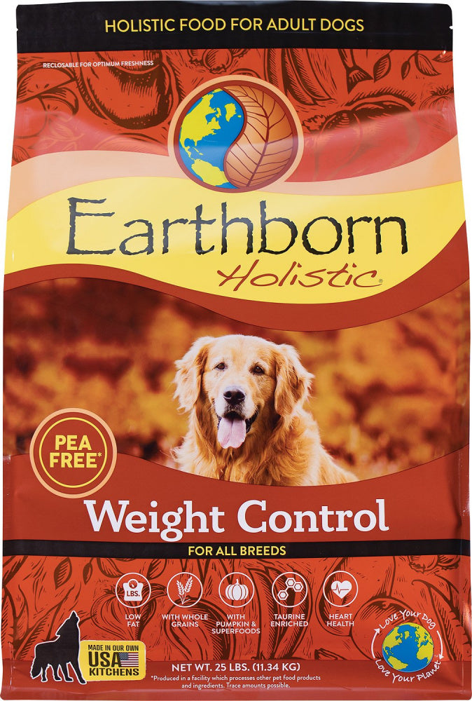 Earthborn Holistic Weight Control Chicken Meal & Vegetables Grain Free Dry Dog Food