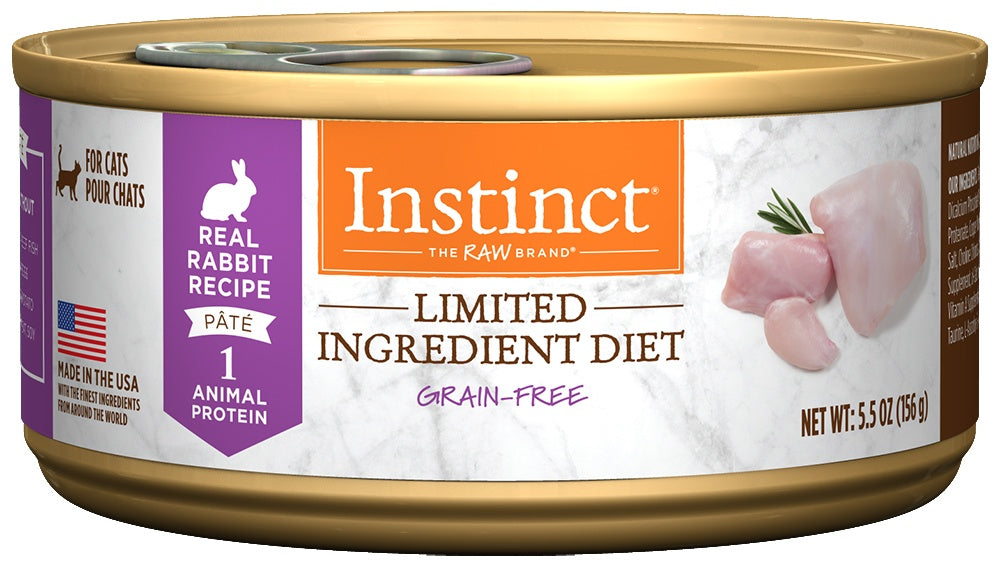 Instinct Grain Free LID Rabbit Canned Cat Food