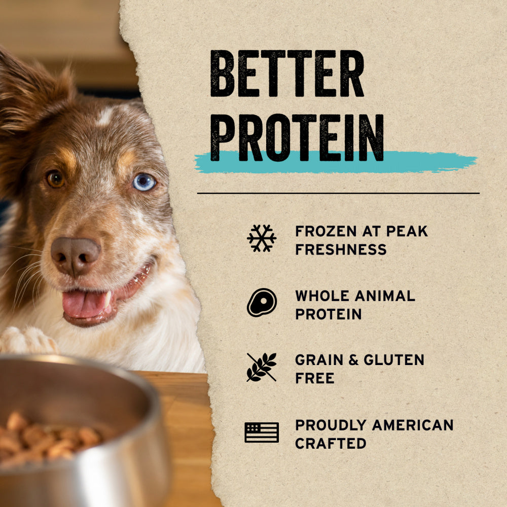 Vital Essentials Freeze Dried Grain Free Turkey Mini Patties Entree for Dogs Food