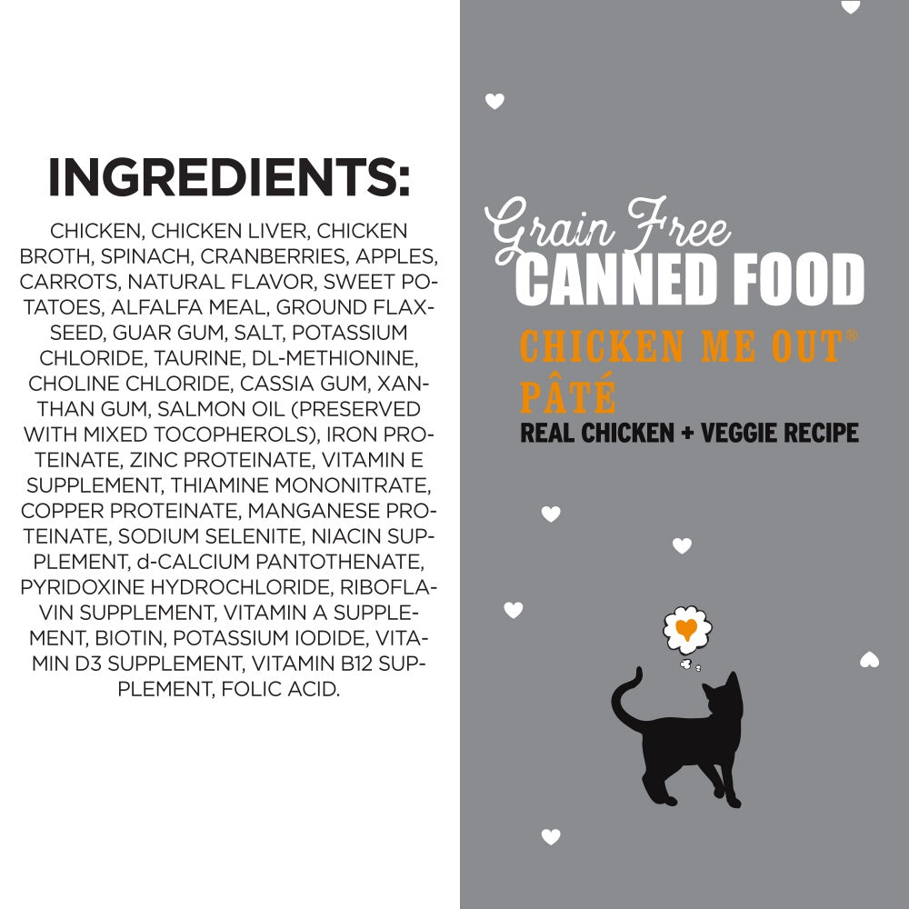 I and Love and You Grain Free Chicken Me Out Pate Recipe Canned Cat Food