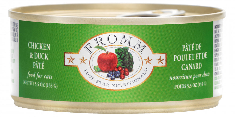 Fromm Four Star Chicken & Duck Pate Canned Cat Food