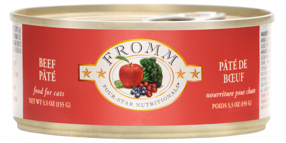 Fromm Four Star Beef Pate Canned Cat Food