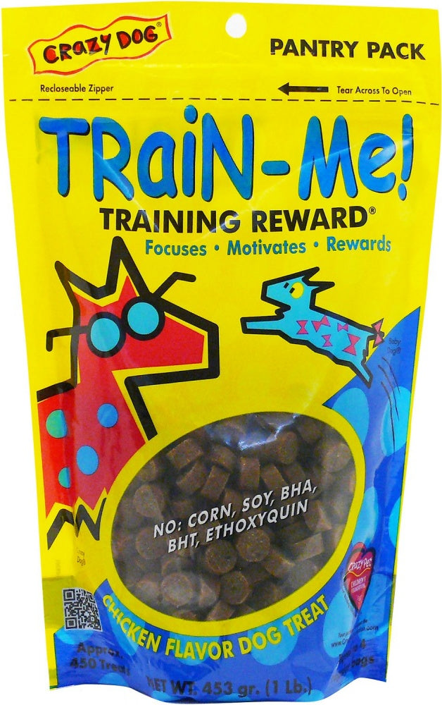 Crazy Dog Train-Me! Soft & Chewy Chicken Dog Treats