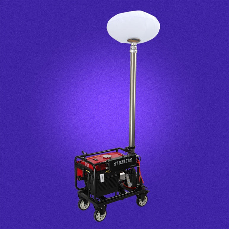 Emergency relief mobile emergency lighting spherical lunar light 1000W remote control up to 4.5 meters