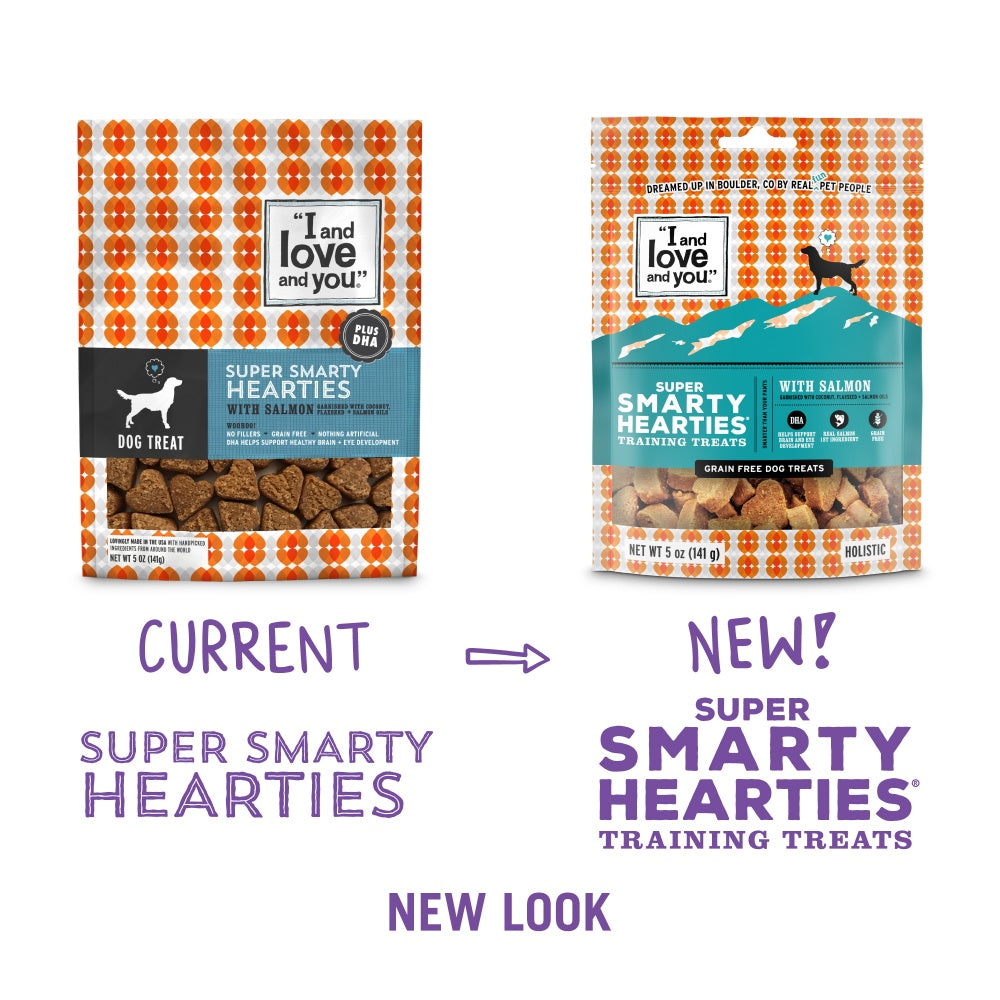 I and Love and You Super Smarty Hearties Grain Free Dog Treats