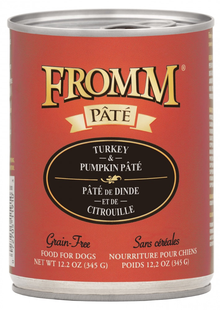 Fromm Turkey & Pumpkin Pate Grain Free Canned Dog Food