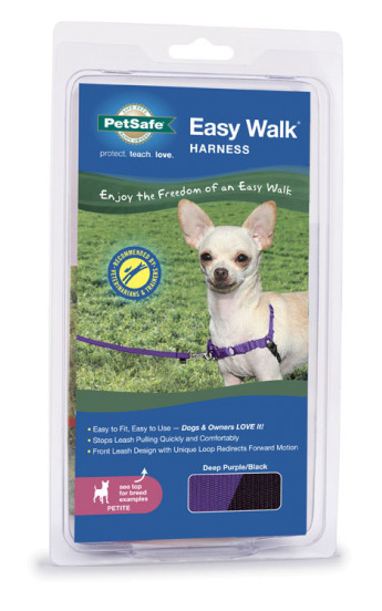 PetSafe Easy Walk Deep Purple & Black Dog Harness