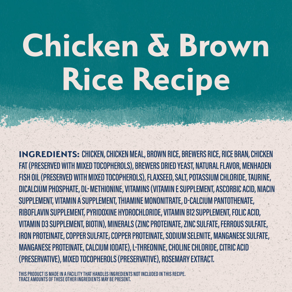 Natural Balance Limited Ingredient Chicken & Brown Rice Puppy Recipe Dry Dog Food