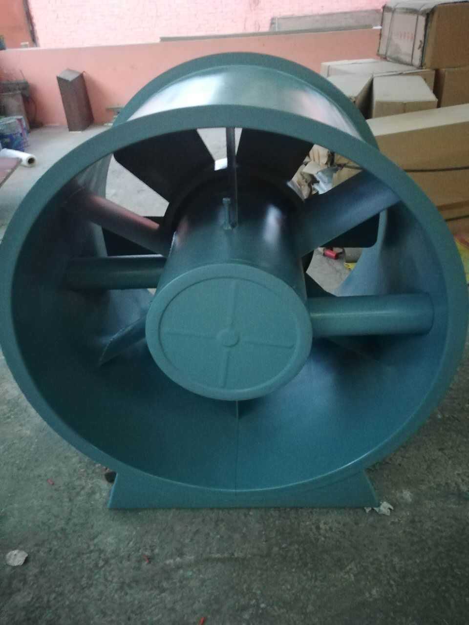 SWF positive pressure fan resistant to high temperature fire and smoke mixing air conditioning ventilator