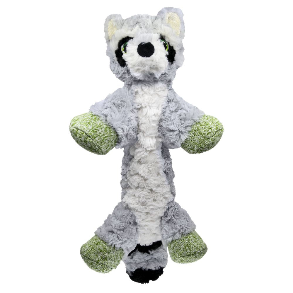 KONG Low Stuff Flopzie Raccoon  Dog Toy