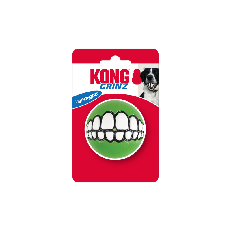 KONG ROGZ Grinz Dog Toy   (Colors Vary)