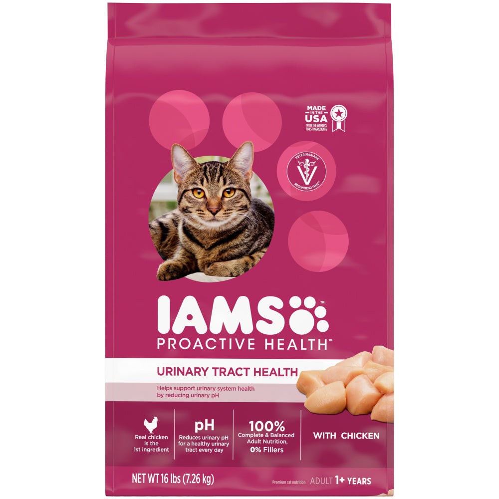 Iams Proactive Health Adult Urinary Tract Healthy With Chicken Cat Kibble Dry Cat Food