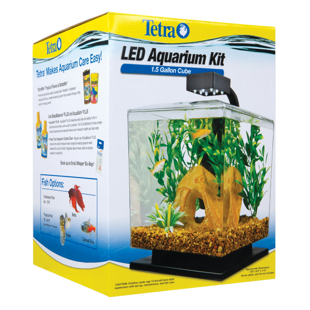 Tetra Water Wonders LED Black Aquarium Kit
