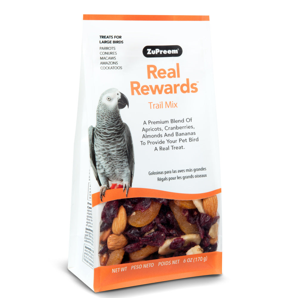 Zupreem Real Rewards Trail Mix Treat for Parrots and Conures