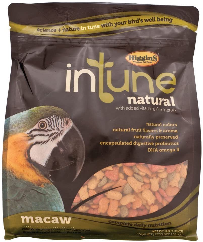 Higgins inTune Macaw Food