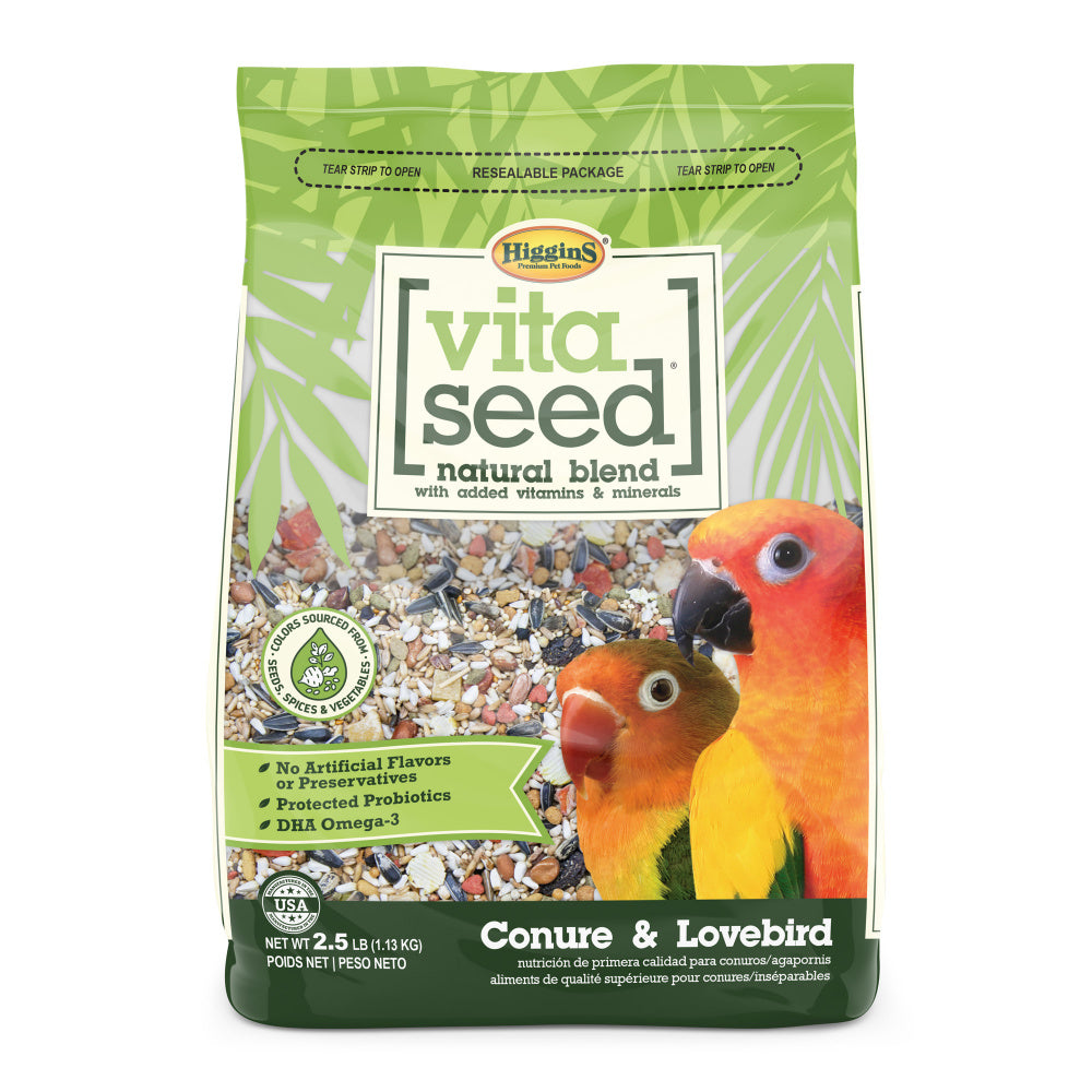 Higgins Vita Seed Conure & Lovebird Food