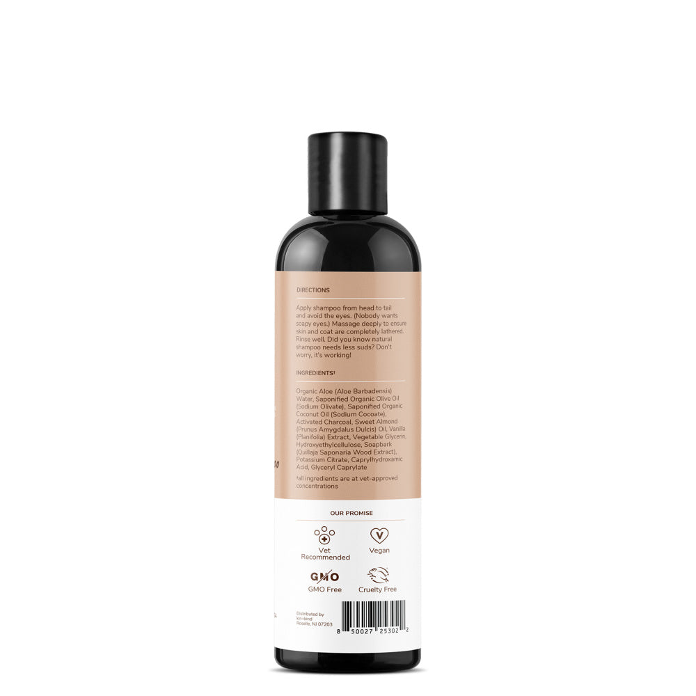 kin+kind Deep Clean Natural Dog Almond Vanilla Shampoo