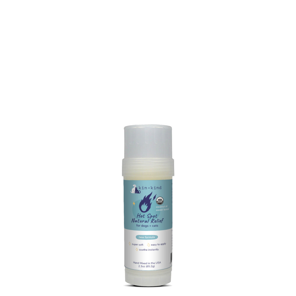 kin+kind Organic Hot Spot Relief Stick for Dogs & Cats